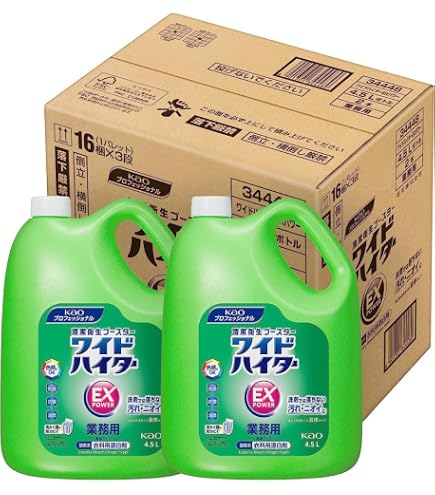Amazon | 花王 ワイドハイターEX 業務用 4．5L×4本 | ワイド